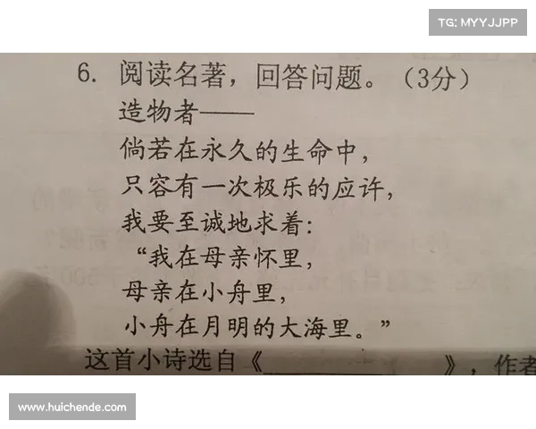 冰心诗文中母爱主题的多维解析与情感表达探析